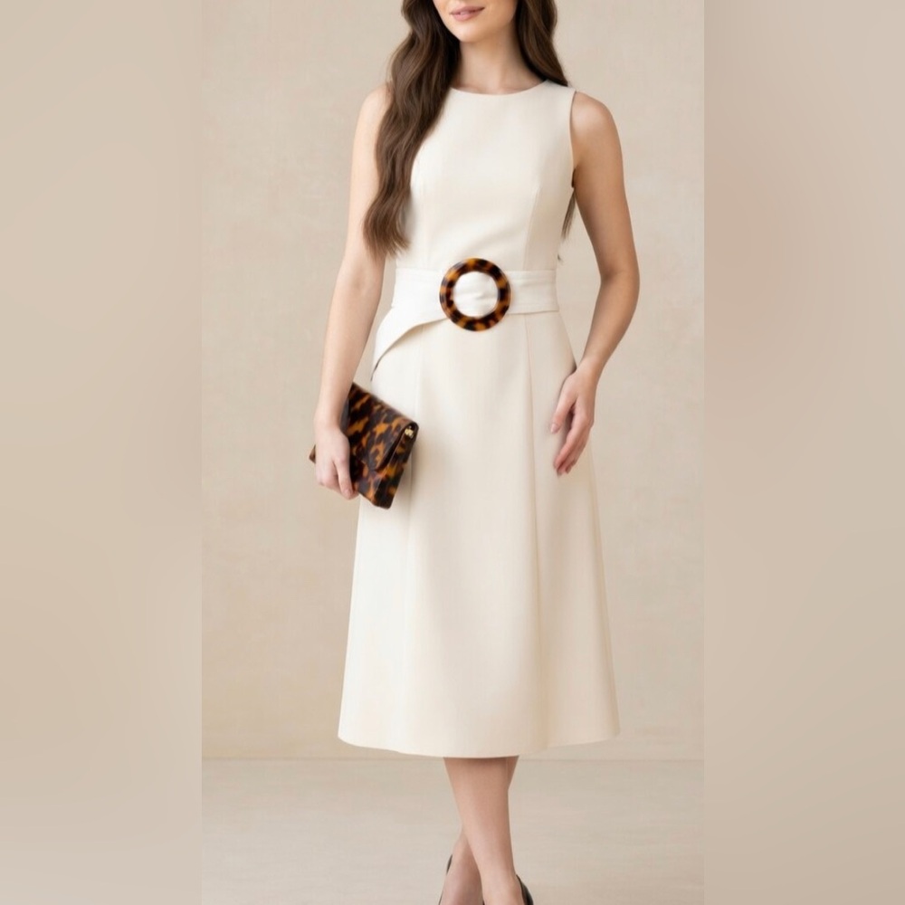 Lord & Taylor Round Tortoise Belt